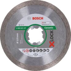 Bosch Standard for Ceramic X-LOCK gyémánt vágótárcsa, 125mm