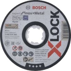Bosch Expert for Inox and Metal X-LOCK vágótárcsa sarokcsiszolóhoz, 125x1.6mm