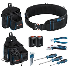Bosch Professional ProClick szerszámtartó öv készlet kéziszerszámokkal