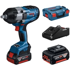 Bosch GDS 18V-1000 akkus ütvecsavarozó kofferben, 18V, 1/2&quot; (2x5Ah akku és töltő)