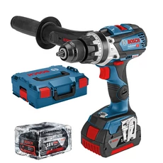 Bosch GSB 18V-110 C akkus ütvefúró-csavarozó kofferben, 18V (2db 5Ah akkuval és töltővel) Bosch GSB 18V-110 C akkus ütvefúró-csavarozó kofferben, 18V (2db 5Ah akkuval és töltővel)