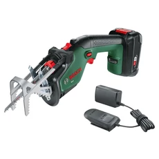 Bosch KEO 18 LI akkus kerti fűrész, 18V, 15cm (2Ah akkuval és töltővel)