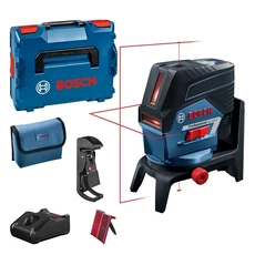 Bosch GCL 2-50 C akkus kombinált lézeres szintező kofferben, (2Ah akku és töltő)