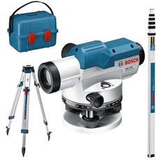 Bosch GOL 32D optikai szintező állvánnyal és mérőléccel