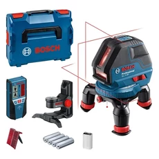 Bosch GLL 3-50 szintező vonallézer kofferben, 10m