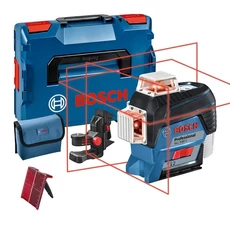 Bosch GLL 3-80 C akkus szintező vonallézer kofferben, 12V (akku és töltő nélkül)