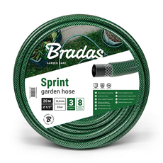 Bradas Sprint 3 rétegű locsolótömlő, zöld 25m, 3/4&quot;