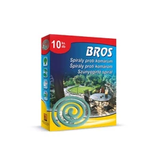 Bros szúnyogirtó és riasztó spirál, 10db