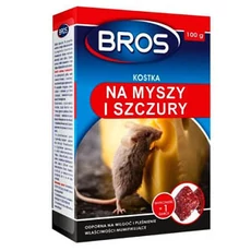 Bros rágcsálóirtó mini brikett 29ppm 100 g