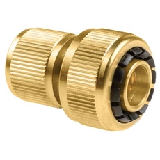 Cellfast Brass tömlő gyorscsatlakozó, vízátfolyós, 3/4&quot;