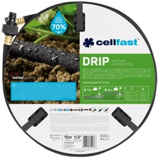 Cellfast DRIP csepegtető tömlő, 15m, 1/2"