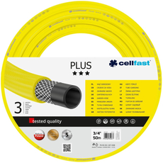 Cellfast Plus locsolótömlő, megerősített, 25m, 1/2&quot;