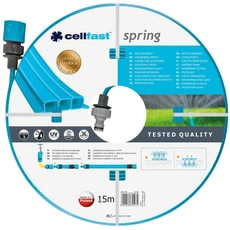 Cellfast Spring locsolótömlő, háromcsatornás, 7.5m