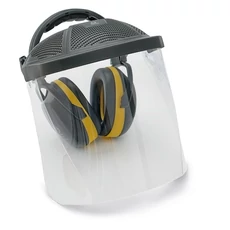 Cerva Ear Defender 2H fültok polikarbonát arcvédővel, SNR 30dB