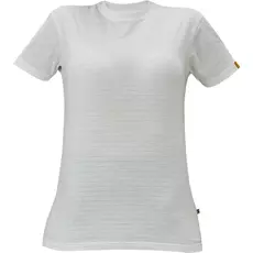 Cerva Noyo póló, antisztatikus szálakkal, fehér, XS