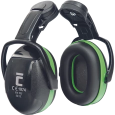 Cerva Ear Defender 1C fültok sisakhoz, SNR25, zöld Cerva Ear Defender 1C fültok sisakhoz, SNR25, zöld