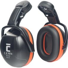 Cerva Ear Defender 3C fültok sisakhoz, SNR 31 dB, narancssárga