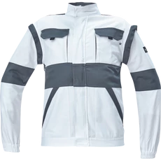 Cerva Max kabát, pamut, fehér-szürke, 46