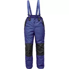 Cerva Cremorne téli kantáros munkavédelmi nadrág, kék, S