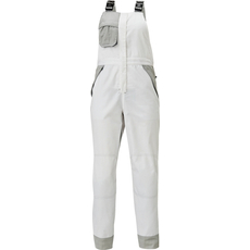 Cerva Montrose női kantáros munkavédelmi nadrág, fehér-szürke, 34