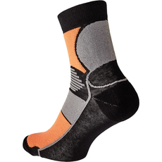 Cerva Knoxfield Basic zokni, fekete-narancs, 39-40