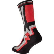 Cerva Knoxfield Long zokni, fekete-piros, 39-40