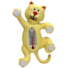 Chomik hőmérő, kültéri, macskás, 10x16.5cm, -30-+50C°