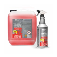 Clinex W3 Forte savas szaniter tisztítószer, nagy hatékonyságú, PH1, 1L