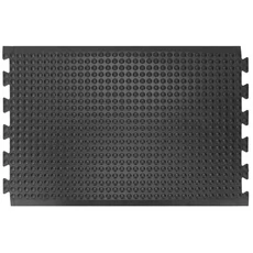 Coba Bubblemat nitril álláskönnyítő szőnyeg, középső darab, 0.6x0.9m, fekete