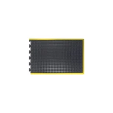 Coba Bubblemat gumi álláskönnyítő szőnyeg, végdarab, 0.9x1.2m, fekete-sárga
