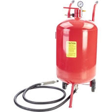 D&amp;J kültéri homokfúvó készlet, domború fedéllel, 4-8.5bar, 75L