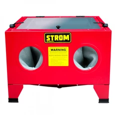 D&amp;J pneumatikus, asztali homokfúvó szekrény, 90L