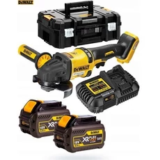 DeWalt DCG418T2 Akkus ksarokcsiszoló, kefementes, 6.0Ah akkuval és töltővel DeWalt DCG418T2 Akkus ksarokcsiszoló, kefementes, 6.0Ah akkuval és töltővel