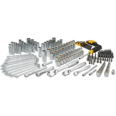 DeWalt Kombinált szerszámkészlet, 1/4"-3/8"-1/2", 205 darabos