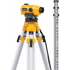 DeWalt DW096PK optikai szintező szett, 26-szoros, 100m