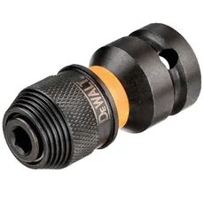 DeWalt DT7508 átalakító adapter, ütvecsavarozóhoz 1/2" négyszögről 1/4" hatlapúra