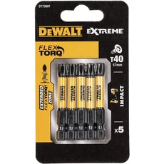DeWalt DT7399T Extreme Impact torziós csavarbitek, T40, 50mm