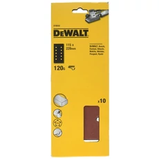 DeWalt DT8552 csiszolópapír, 120G, 115X228mm