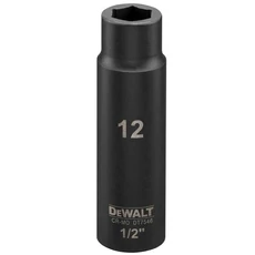 DeWalt DT7546 hosszú dugókulcs, 1/2", 12mm