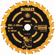 DeWalt DT10300 Extreme körfűrészlap, 24 fog, 165mm