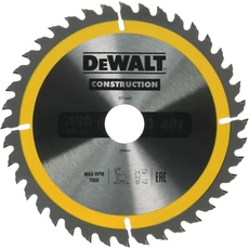 DeWalt DT1945 ipari fűrészlap, 40 fog, 190mm