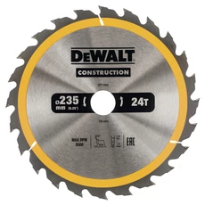 DeWalt DT1954 ipari fűrészlap, 24 fog, 235mm