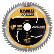 DeWalt DT99567 XR körfűrészlap, 60 fog, 210mm