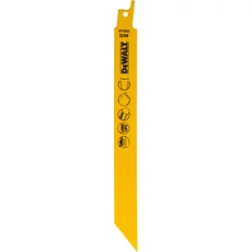 DeWalt DT2323 Bi-Metál fémvágó kardfűrészlap, kobalt, 203mm, 100db