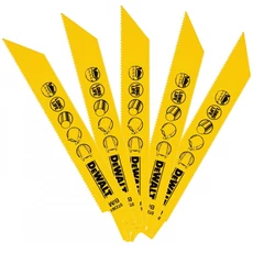 DeWalt DT2361 Bi-Metál fémvágó kardfűrészlap, kobalt, 152mm, 5db