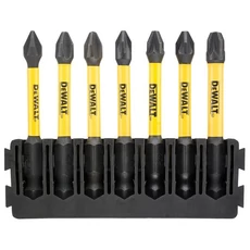 DeWalt DT70819 7 részes bitkészlet, 57mm, PH1, PH2, PZ1, PZ2, PZ3