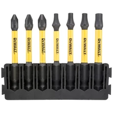 DeWalt DT70823 7 részes bitkészlet, 57mm, PZ1, PZ2, T15, T20, T25, T30