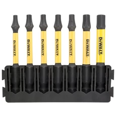 DeWalt DT70825 7 részes bitkészlet, 57mm, T15, T20, T25, T30, T40
