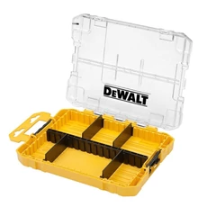 DeWalt DT70802 közepesToughCase tároló, bittartóval, tárolóhellyel, elválasztóval