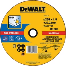 DeWalt Fast Cut Vágókorong, INOX, 230mm